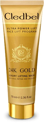 Cledbel 24K Gold — ոսկով դիմակ-թաղանթ դեմքի համար
